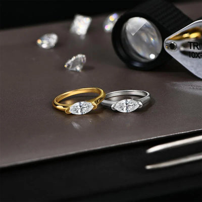 Hailey Playa Thin Ring Silver