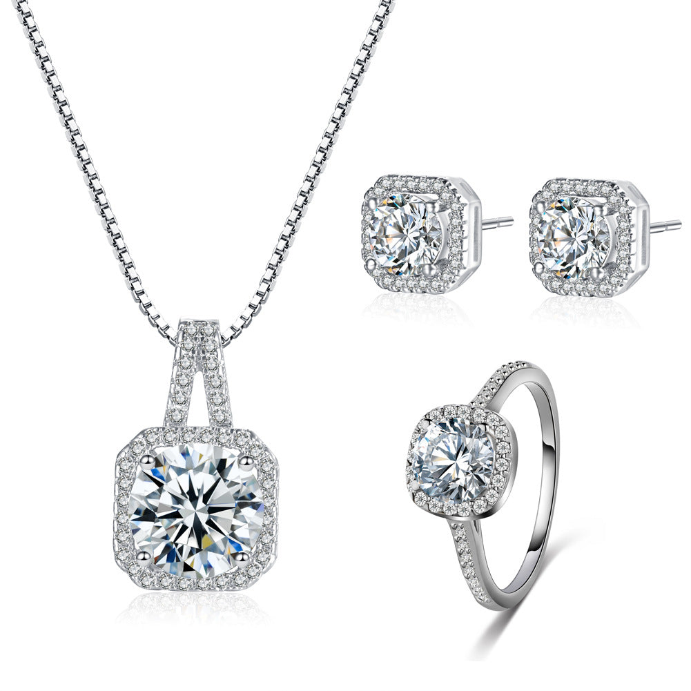 Rhéne Silver Jewelry Set