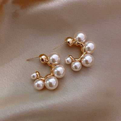 Elegant Handcrafted Pearl Earrings