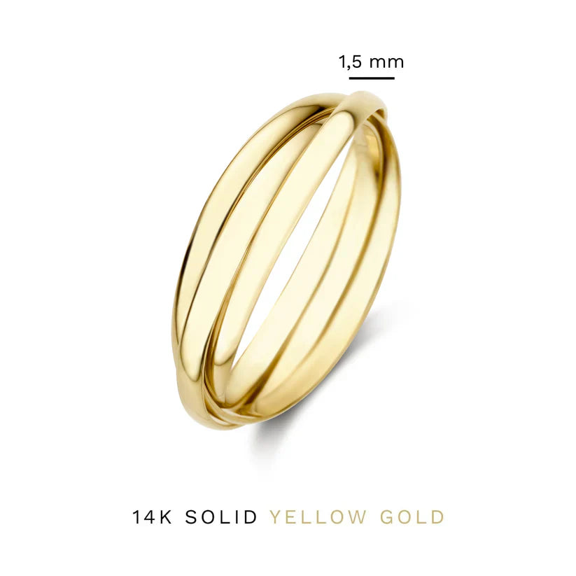 Léna Trielle Ring Gold