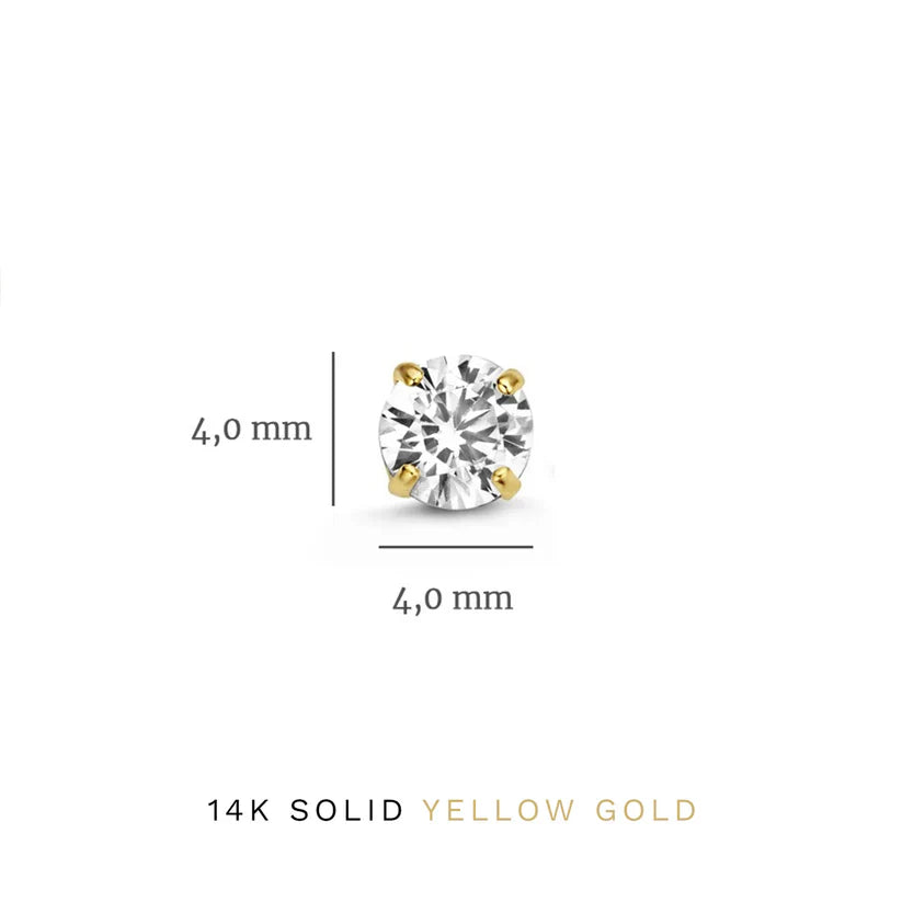 Larmes de Lune Stone Earrings Set Gold