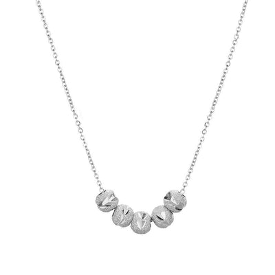 Serena Granata Necklace Silver