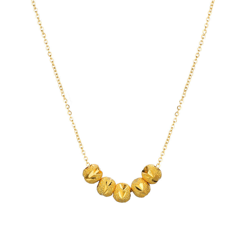 Serena Granata Necklace Silver