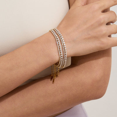 Sola Maroux Bracelet Set Gold