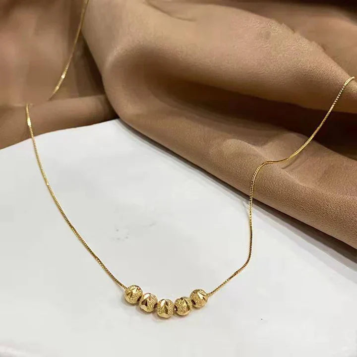Serena Granata Necklace Gold