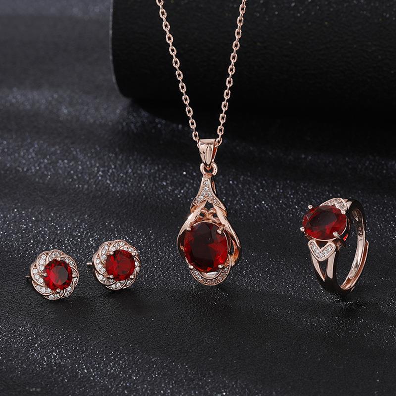 Roseray Rose Gold Jewelry Set