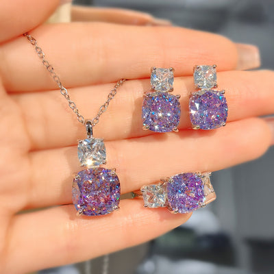 Violetta Silver Jewelry Set