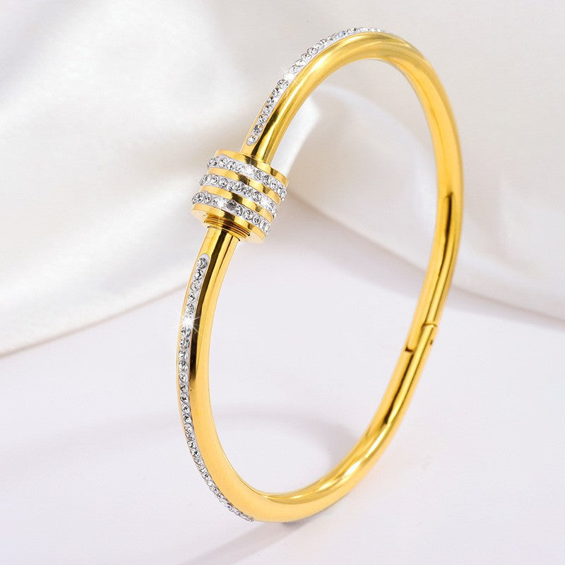 Tessandra Virelli Bracelet Green Gold
