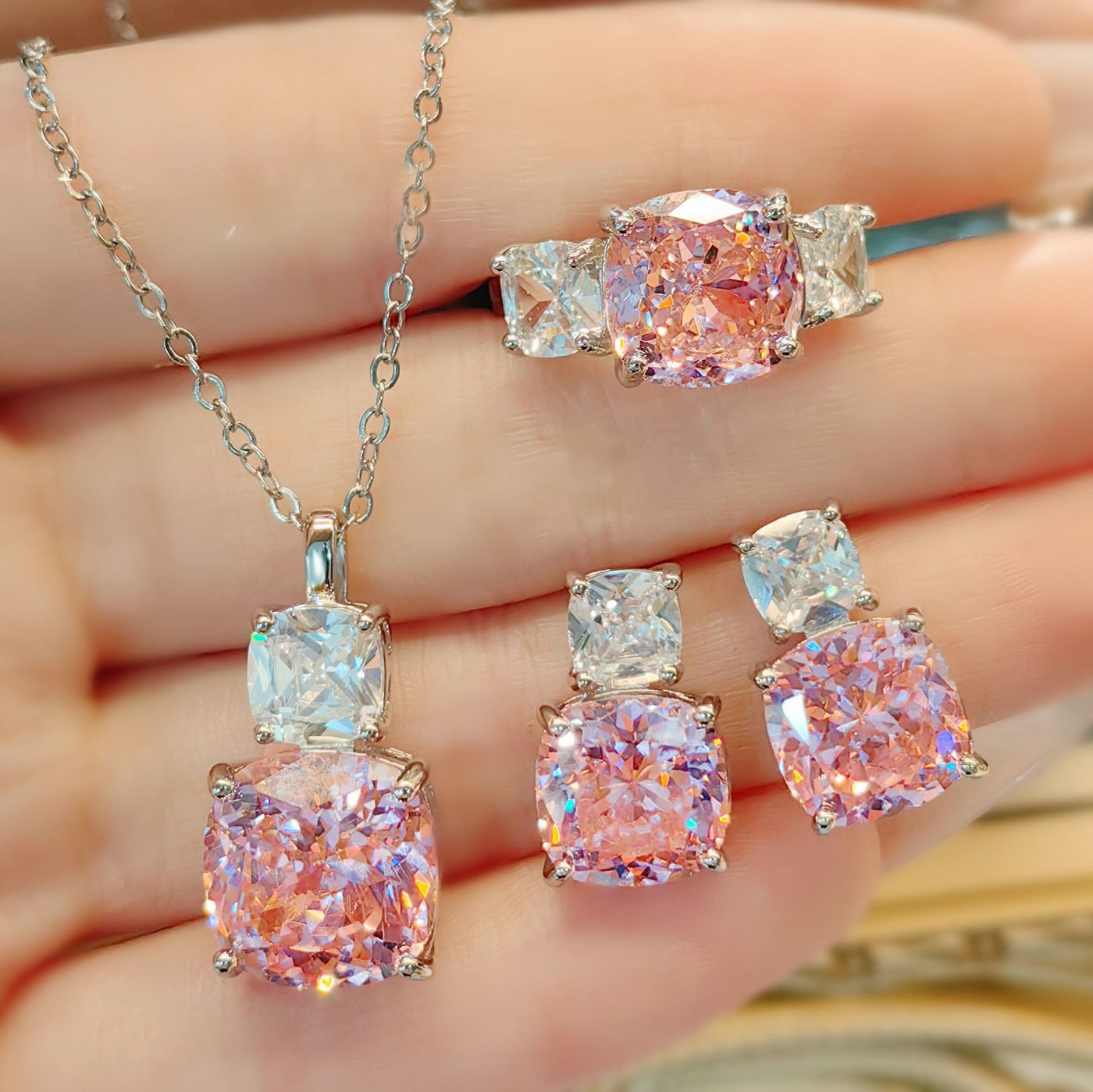 Rosetta Silver Jewelry Set