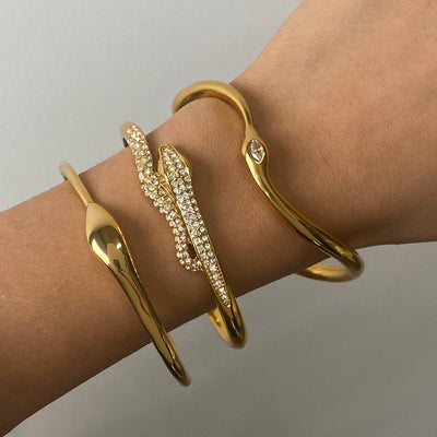 Cassian Veyne Bracelet Set Gold