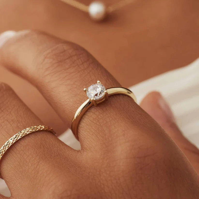 Mira Castelle Ring Gold