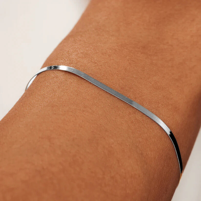 Soleil Serpent Bracelet Silver