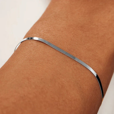 Soleil Serpent Bracelet Silver