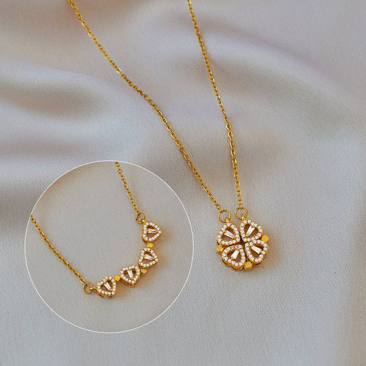 Amora Quadrifolia Necklace Gold