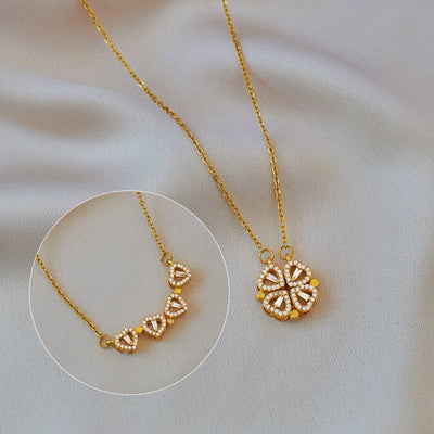 Amora Quadrifolia Necklace Gold