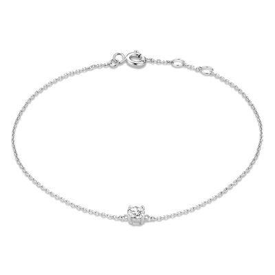Cléa Moissanite Stone Bracelet Gold
