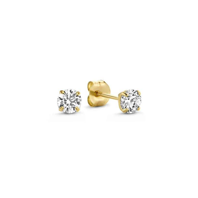 Larmes de Lune Stone Earrings Set Silver